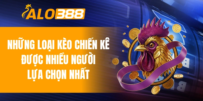 Những loại kèo chiến kê được nhiều người lựa chọn nhất