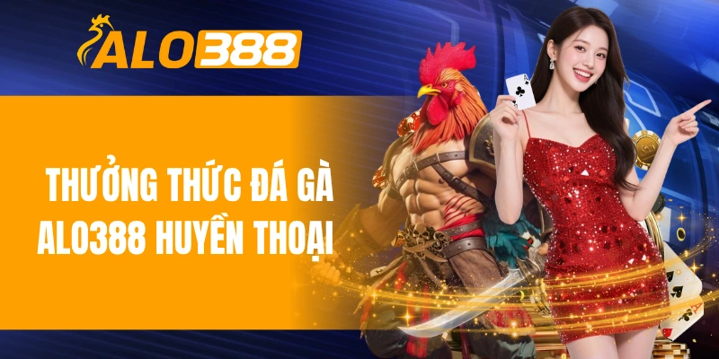 Thưởng thức đá gà ALO388 huyền thoại 